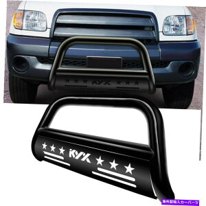 Bull Bar 2001�N����2007�N��kyx�g���^�Z�R�C�A1999-06�c���h���K�[�h�v�b�V���u���u���b�N�o���p�[�o�[ KYX For 2001-2007 Toyota Sequoia 1999-06 Tundra Guard Push Bull Black Bumper Bar