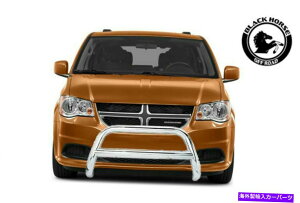 Bull Bar ubNz[Xo[XeXtBbg08-16NCX[^EJg[/08-18OhLo Black Horse A Bar stainless fit 08-16 Chrysler Town&Country/08-18 Grand Caravan