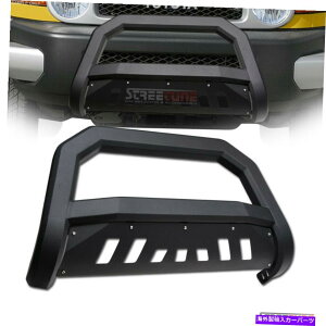 Bull Bar 07-14g^FJN[U[}bgubNAVTuo[o[op[OOK[h For 07-14 Toyota FJ Cruiser Matte Black AVT Bull Bar Bumper Grill Grille Guard