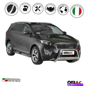 Bull Bar Kia Sorento 2016-2018XeX|̃uo[tgop[OK[h Bull Bar Front Bumper Grill Guard For Kia Sorento 2016-2018 Stainless Steel