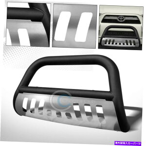 Bull Bar 10-21�g���^4runner�}�b�g�u���N/�X�L�b�h�u���o�[�u���V�v�b�V���o���p�[�O�����K�[�h Fits 10-21 Toyota 4Runner Matte Blk/Skid Bull Bar Brush Push Bumper Grille Guard�y���s�A���i�z