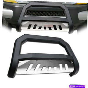 Bull Bar 07-14 FJN[U[}bgubNAVTuo[o[OOK[hW/XLbh For 07-14 FJ Cruiser Matte Black AVT Bull Bar Bumper Grill Grille Guard w/Skid