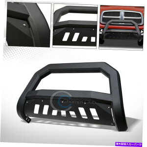 Bull Bar tBbg02-08_bW1500}bgubNAVT{[huo[uVop[OK[h Fit 02-08 Dodge Ram 1500 Matte Black AVT Bold Bull Bar Brush Bumper Grille Guard