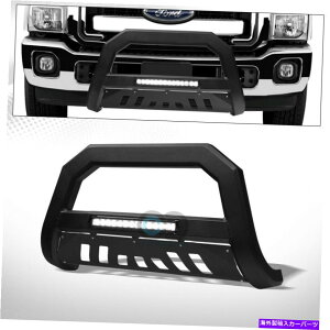 Bull Bar �t�B�b�g11-16 F250/F350 SuperDuty Matte Black AVT ALUMIUNIUM LED LIGHT BULL BAR GUARD Fits 11-16 F250/F350 Superduty Matte Black AVT Aluminum LED Light Bull Bar Guard�y���s�A���i�z