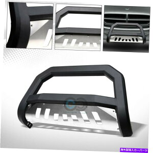 Bull Bar tBbg97-04_bW_R^/fS}bgubN/XLbhAVTuo[o[op[OK[h Fit 97-04 Dodge Dakota/Durango Matte Black/Skid AVT Bull Bar Bumper Grille Guard