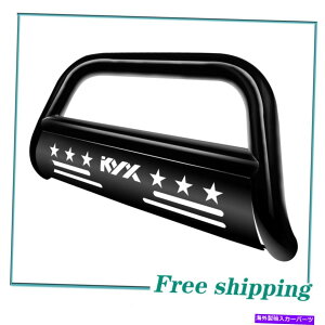 Bull Bar 1999�N����2006�N�̃g���^�c���h��/�Z�R�C�A�X�^�b�Y���b�V���u���o�[�u���V�o���p�[�K�[�h For 1999-2006 Toyota Tundra/Sequoia Studded Mesh Bull Bar Brush Bumper Guard