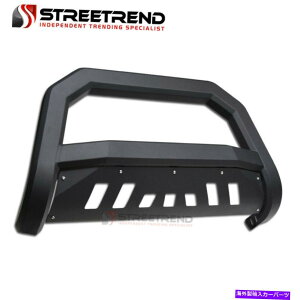 Bull Bar 05-15�̃g���^�^�R�}�}�b�g�u���b�NAVT�G�b�W�u���o�[�o�[�v�b�V���o���p�[�K�[�h For 05-15 Toyota Tacoma Matte Black AVT Edge Bull Bar Brush Push Bumper Guard�y���s�A���i�z