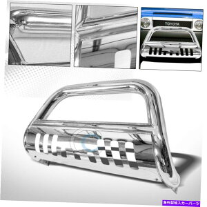 Bull Bar tBbg07-14g^FJN[U[Nuo[uVvbVop[OOK[h Fit 07-14 Toyota Fj Cruiser Chrome Bull Bar Brush Push Bumper Grill Grille Guard