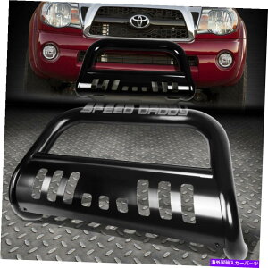 Bull Bar 05-15̃g^^R}gbN2WD/4WDubN3 "uo[vbVop[OK[h FOR 05-15 TOYOTA TACOMA TRUCK 2WD/4WD BLACK 3" BULL BAR PUSH BUMPER GRILLE GUARD