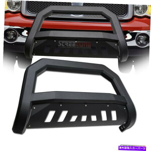Bull Bar 03-09�_�b�W����2500�}�b�gBLK AVT�V���[�Y�u���o�[�o�[�o���p�[�O�����O�����K�[�h For 03-09 Dodge Ram 2500 Matte Blk AVT Series Bull Bar Bumper Grill Grille Guard�y���s�A���i�z