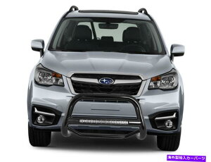 Bull Bar �u���b�N�z�[�X�}�b�N�X�r�[�R���u���o�[�X�L�b�h�v���[�gblck�t�B�b�g2014-2018�X�o���t�H���X�^�[ Black Horse Max Beacon Bull Bar No skid plate Blck fit 2014-2018 Subaru Forester