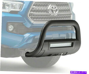 Bull Bar oP[h3.5 "XLbhv[gt̃uo[̓g^2016-2020ɓK܂ Barricade 3.5" Bull Bar in Black with Skid Plate Fits Toyota 2016-2020