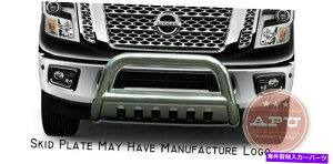Bull Bar APU�X�e�����X�X�`�[���u���o�[�X�L�b�h�v���[�g�t�B�b�g16-21���Y�^�C�^��XD APU Stainless steel Bull Bar skid plate Fits 16-21 Nissan Titan XD�y���s�A���i�z