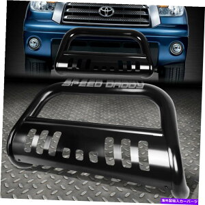 Bull Bar 07-16�̃g���^�c���h��/�Z�R�C�A�}�b�g�u���b�N3 "�u���o�[�v�b�V���o���p�[�O�����K�[�h FOR 07-16 TOYOTA TUNDRA/SEQUOIA MATTE BLACK 3" BULL BAR PUSH BUMPER GRILL GUARD
