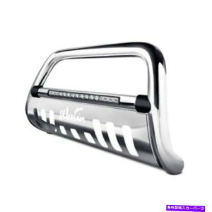 Bull Bar Westin 3 "Ultimate Chrome LEDブルバーWブラシ型スキッドプレート17-18 F-250/F-350 Westin 3"Ultimate Chrome LED Bull Bar w Brushed Skid Plate For 17-18 F-250/F-350