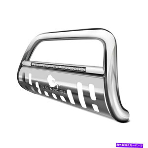Bull Bar �u���b�N�z�[�Xbe-gmtas�r�[�R���u���o�[�X�e�����X�A�X�L�b�h�v���[�g�A1�s�[�X�A�r�[�R�� Black Horse BE-GMTAS Beacon Bull Bar Stainless, Skid Plate, 1 piece, Beacon�y���s�A���i�z