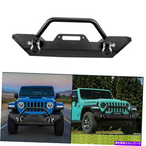 Bull Bar 18-20�̃t�����g�o���p�[�W�[�v�����O���[JL/2020�O���f�B�G�[�^�[�u���o�[w/d�����O Front Bumper For 18-20 Jeep Wrangler JL/2020 Gladiator Bull Bar w/D-rings�y���s�A���i�z