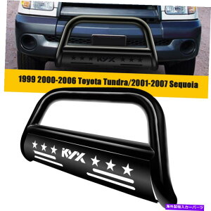Bull Bar 2001N2007Ñg^ZRCA1999-2006^hubNop[K[hvbVuo[ For 2001-2007 Toyota Sequoia 1999-2006 Tundra Black Bumper Guard Push Bull Bar