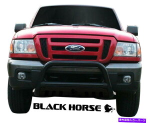Bull Bar �u���b�N�z�[�X�u���o�[�X�L�b�h�v���[�g�u���b�N�t�B�b�g2001-2008�t�H�[�h�����W���[ Black Horse Bull Bar Skid Plate Black fit 2001-2008 Ford Ranger�y���s�A���i�z