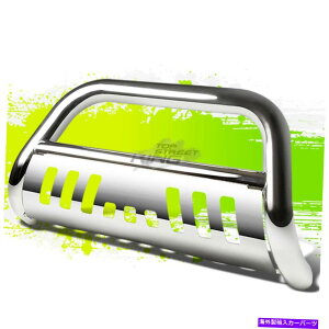 Bull Bar 3 "ꂽuo[vbVop[OK[hv[gg^FJN[U[07-14 3" Polished Bull Bar Push Bumper Grille Guard Plate for Toyota FJ Cruiser 07-14