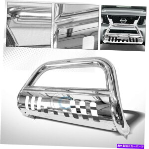 Bull Bar tBbg08-12YpXt@C_[Nuo[uVvbVop[OOK[h Fit 08-12 Nissan Pathfinder Chrome Bull Bar Brush Push Bumper Grill Grille Guard