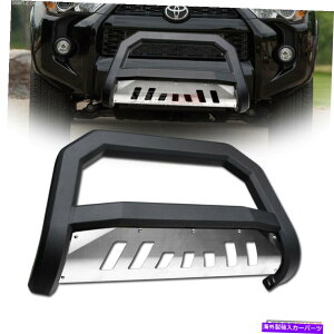 Bull Bar 10-21�g���^4runner�}�b�g�u���b�NAVT�u���o�[�o�[�O�����O�����K�[�h+�X�L�b�h For 10-21 Toyota 4Runner Matte Black Avt Bull Bar Bumper Grill Grille Guard+Skid�y���s�A���i�z