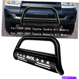 Bull Bar 1999�N����2006�N�̐V�����O���g���^�c���h����2001-2007�g���^�Z�R�C�A�u���o�[�O���� New Front For 1999-2006 Toyota Tundra & 2001-2007 Toyota Sequoia Bull Bar Grille