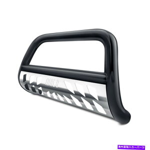 Bull Bar g^4runner 03-09 aries b35-2005 3 "ubNuo[wuV^XLbhv[g For Toyota 4Runner 03-09 Aries B35-2005 3" Black Bull Bar w Brushed Skid Plate