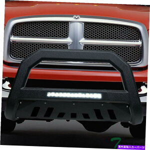 Bull Bar 2002N2009ÑgbvC_bWRAM AVTA~jELEDuo[K[h - eNX`ubN Topline For 2002-2009 Dodge Ram AVT Aluminum LED Bull Bar Guard - Textured Black