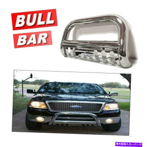 Bull Bar 99-07̃XeXuo[uVop[OK[hV{[Vo[h/VG Stainless Bull Bar Brush Bumper Grille Guard For 99-07 Chevy Silverado/Sierra