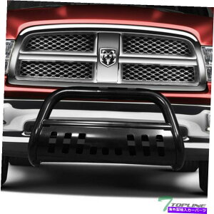 Bull Bar 2009-2018 Dodge Ram 1500 Bull Bar Bumper Grill Grille Guard̃gbvC - ubN Topline For 2009-2018 Dodge Ram 1500 Bull Bar Bumper Grill Grille Guard - Black