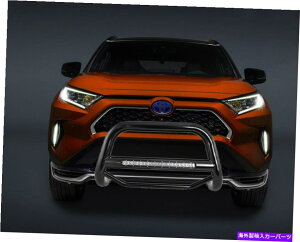 Bull Bar �u���b�N�z�[�X�}�b�N�X�r�[�R���u���o�[�u���b�N�t�B�b�g2019 2021�g���^���u4 Black Horse Max Beacon Bull Bar Black fits 2019 2021 Toyota Rav4