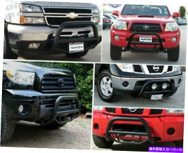 Bull Bar スーパーブルバーシボレーアバランシェ2002-2006プッシュバンパーインブラック Super Bull Bar Chevy Avalanche 2002-2006 Push bumper in Black