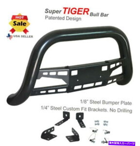 Bull Bar �X�[�p�[�^�C�K�[�o�[�t�B�b�g07-17�t�H�[�h�G�N�X�y�f�B�V���� / 2015-up F-150�u���b�N�o���p�[�u���o�[ Super Tiger Bar Fits 07-17 Ford Expedition / 2015-UP F-150 Black Bumper Bull Bar�y���s�A���i�z