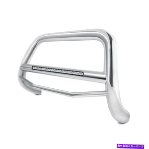 Bull Bar g^nC_[08-10 3 "}bNXr[R|bVbhuo[t̃uo[ For Toyota Highlander 08-10 3" Max Beacon Polished LED Bull Bar w/o Skid Plate