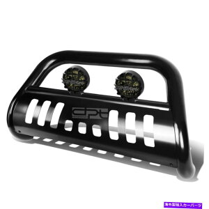 Bull Bar 07-16�̃g���^�c���h��/�Z�R�C�A�u���b�N3 "�u���o�[�O�����K�[�h+�F�t���t�H�O���C�g FOR 07-16 TOYOTA TUNDRA/SEQUOIA BLACK 3" BULL BAR GRILLE GUARD+TINTED FOG LIGHT