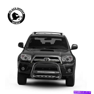 Bull Bar �u���b�N�z�[�X�}�b�N�X�r�[�R���u���o�[�X�L�b�h�v���[�g�Ȃ��u���b�N�t�B�b�g2003-2009�g���^4runner Black Horse Max Beacon Bull Bar No skid plate Black fit 2003-2009 Toyota 4Runner�y���s�A���i�z