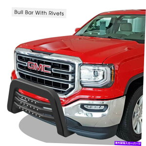 Bull Bar APS�u���b�N�v�b�V���o���p�[�u���o�[�t�B�b�g2007-2018�V���o�[�h/�V�G��1500 APS Black Push Bumper Bull Bar Fits 2007-2018 Silverado/Sierra 1500�y���s�A���i�z