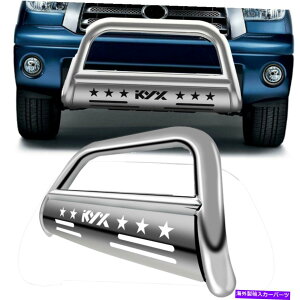 Bull Bar 99-06 Tundra/01-07 Sequoia Sliver S/Stgop[OK[hKyx Bull Bar For 99-06 Tundra/01-07 Sequoia Sliver S/S Front Bumper Grille Guard KYX
