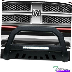 Bull Bar 2009-2018 Dodge Ram 1500 AVTA~jELEDuo[̃gbvC - eNX`ubN Topline For 2009-2018 Dodge Ram 1500 AVT Aluminum LED Bull Bar - Textured Black