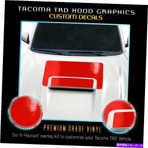 �t�[�h�x���g�g���� 2016-2020�g���^�^�R�}�X�|�[�c /�v���t�[�h�X�N�[�v�f�J�[���O���t�B�b�N�X - ����̂���}�b�g For 2016-2020 Toyota Tacoma Sport / PRO Hood Scoop Decal Graphics - Glossy Matte
