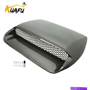 t[hxgg 2015-2021Kuafu Subaru WRX STIYf@ۃGAt[t[hXN[v{lbgxg KUAFU For 2015-2021 Subaru WRX STI Carbon Fiber Air Flow Hood Scoop Bonnet Vent