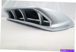 t[hxgg Silver 4 "FRP Tall Hood Bonnet Scoop 2005 2005 Impreza GDB WRX STI Silver 4" FRP Tall Hood Bonnet Scoop for 2004 2005 Impreza GDB WRX STi