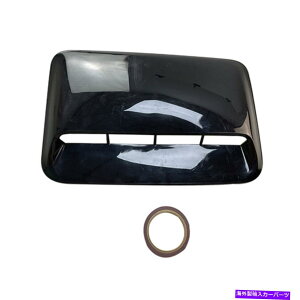 t[hxgg ABSvX`bNJ[GAt[zCtF_[t[hXN[v{lbgxgJo[g ABS Plastic Car Air Flow Decor Intake Fender Hood Scoop Bonnet Vent Cover Trim