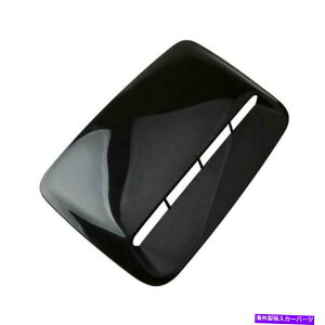 フードベントトリム 車フードスクープセンターベントボンネットサイドエアフロー摂取装飾カバーセットx3pc Car Hood Scoop Center Vent Bonnet Side Air Flow Intake Decorative Cover Set X3pc