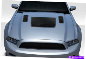 フードベントトリム Duraflex GT1 Hood Vents Body Kitは13-14 Ford Mustangを追加します Duraflex GT1 Hood Vents Body Kit Add On for 13-14 Ford Mustang