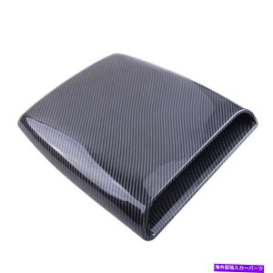 t[hxgg jo[TABSJ[[XGAt[xg^[{t[hXN[vJo[ Universal ABS Car Racing Air Flow Vent Turbo Hood Scoop Cover