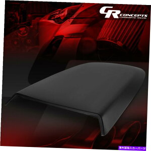 フードベントトリム レーシングスタイルのエアフローインテークフードスクープボンネットベントカバー05-09フォードマスタング RACING STYLE AIR FLOW INTAKE HOOD SCOOP BONNET VENT COVER FOR 05-09 FORD MUSTANG