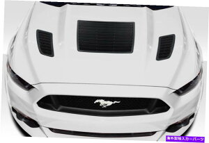 �t�[�h�x���g�g���� Duraflex GT1 Hood Vents Body Kit��15-17 Ford Mustang��ǉ����܂� Duraflex GT1 Hood Vents Body Kit Add On for 15-17 Ford Mustang�y���s�A���i�z