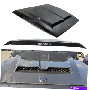 t[hxgg ZfXB W463A GNXGSG63 G500J[{t@Co[t[hXN[v +obWp for Mercedes B W463A G-Class G-Wagon G63 G500 Carbon Fiber Hood Scoop + Badge